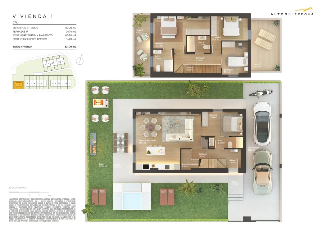 Altos de Iregua - Vivienda Tipo 1